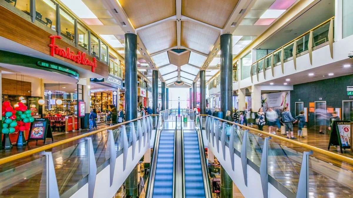 St David's shopping centre in Cardiff 