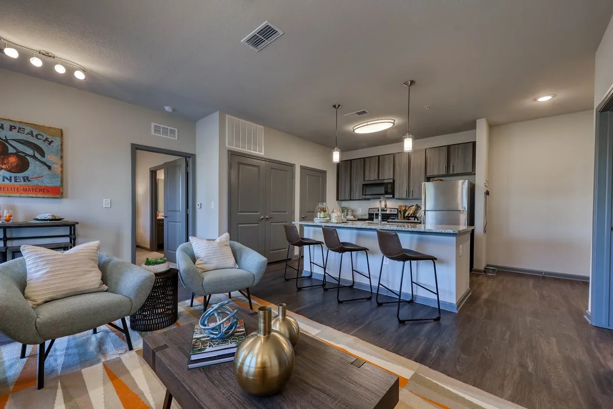 A two-bedroom unit at Volaris West Kernan in Jacksonville, Florida