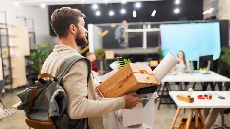 Employees settling in to new office space. (Getty Images)