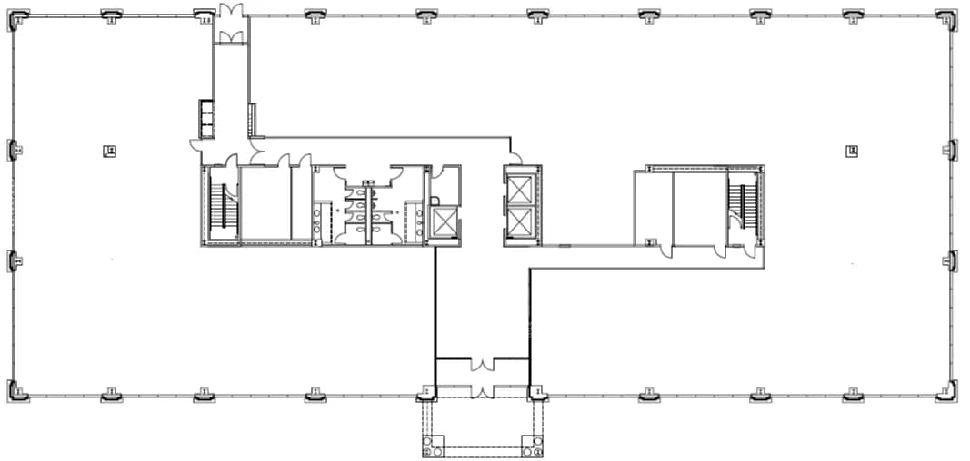 Office building floorplan