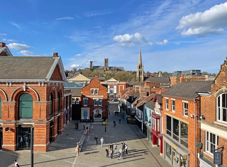 Cornhill Quarter in Lincoln