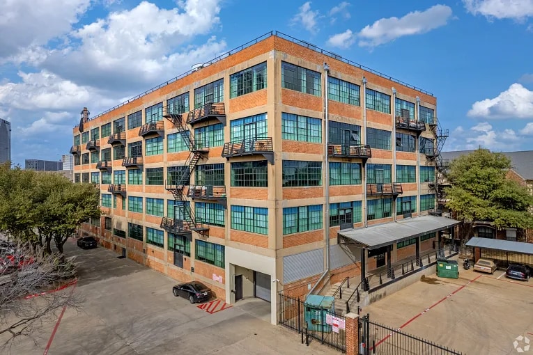 A loft building in downtown Dallas, TX.